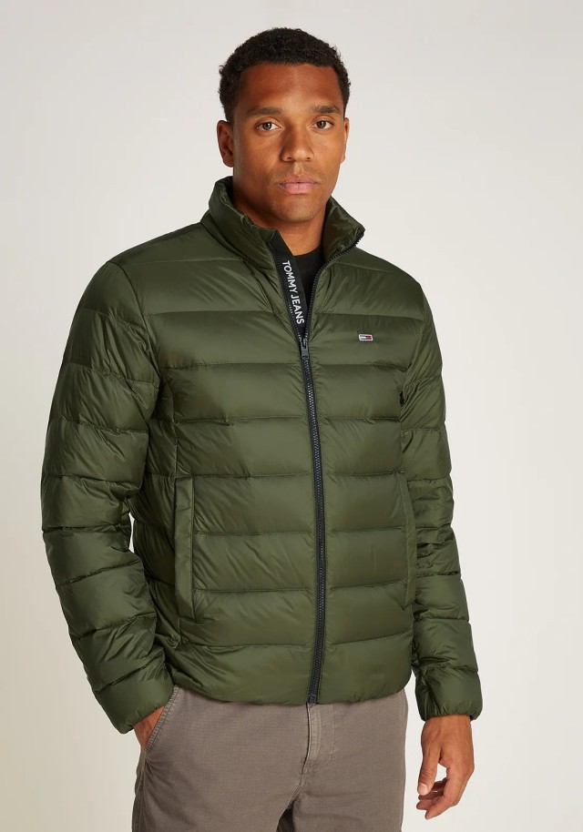 Tommy Hilfiger Tjm Lt Down Jacket Ext Ανδρικό Μπουφάν Πράσινο