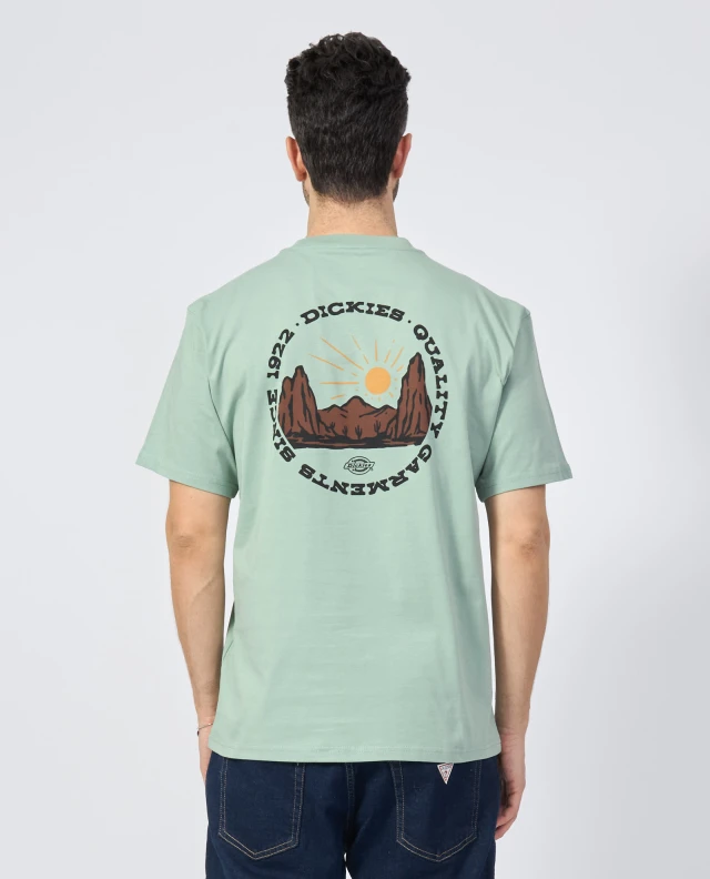 Dickies Dickies Outdoor Ss Tee Iceberg Gr Ανδρική Μπλούζα Πράσινη