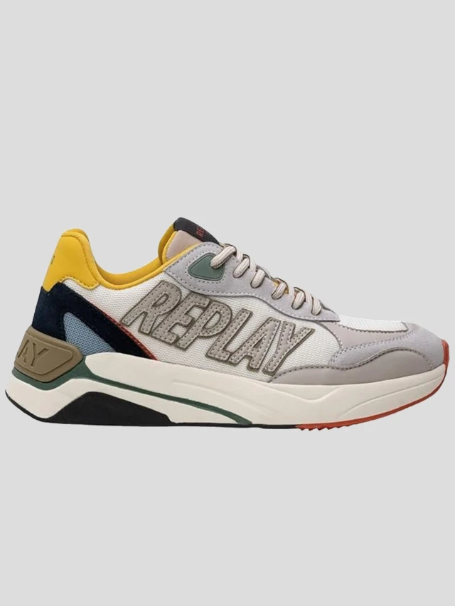 Replay Ανδρικά Sneakers Λευκά
