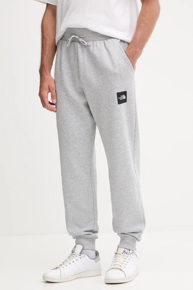 The North Face M Fine Regular Tapered Jogger Ανδρικό Παντελόνι Φόρμας Γκρι
