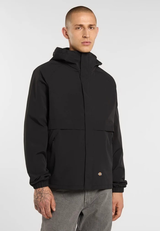 Dickies Baltimore Nylon Jacket Black Ανδρικό Μπουφάν Μαύρο