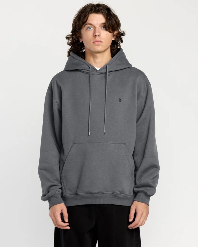 Volcom Single Stone Pw Po Ανδρικό Φούτερ Γκρι