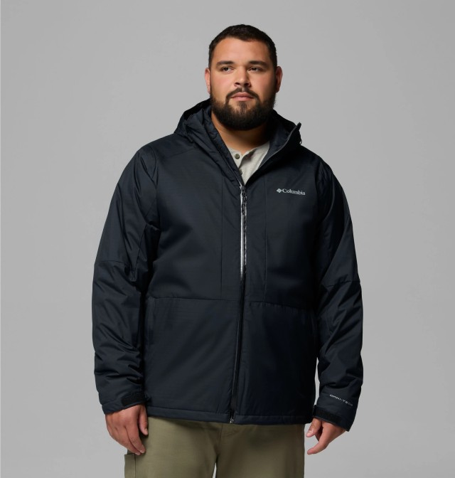 Columbia Point Park™ II Insulated Jacket Ανδρικό Μπουφάν Μαύρο Plus Size