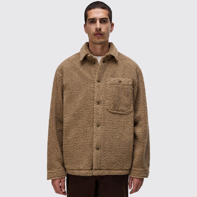 Napapijri T-Lule Overshirt Petrifiedoakn7c Ανδρικό Μπουφάν Πουκάμισο Overshirt Καφέ