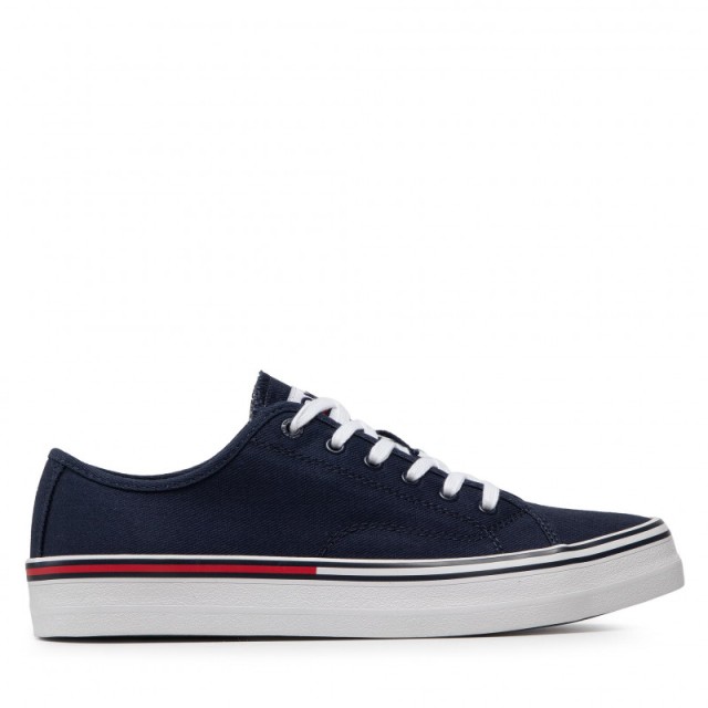 Tommy Hilfiger Tommy Jeans Essential Low Cut Ανδρικα Sneakers Μπλε