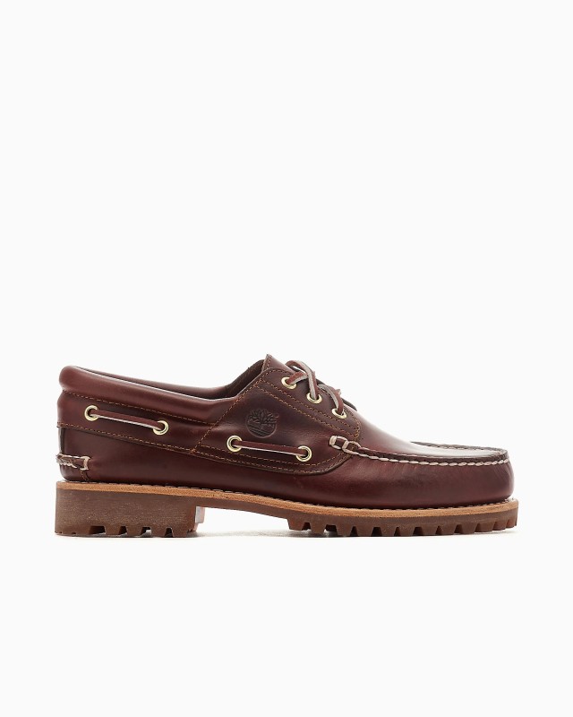 TB0500096481 Timberland Authentic Boat Shoe Burgundy Ανδρικά Παπούτσια Μπορντό
