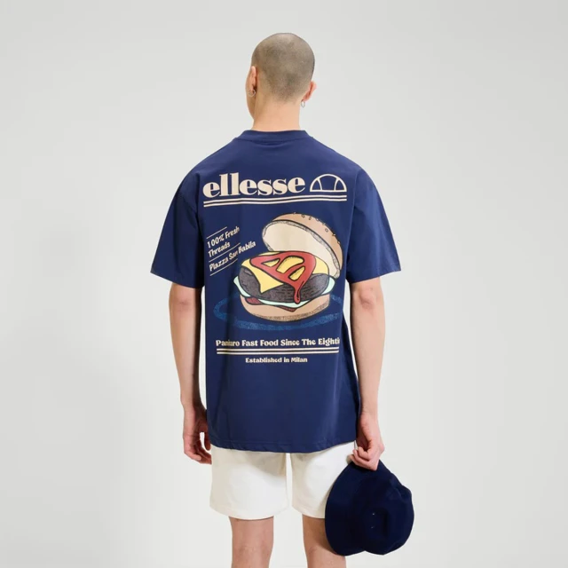 Ellesse Tees Shorts Byronso Tee Ανδρική Μπλούζα Μπλε