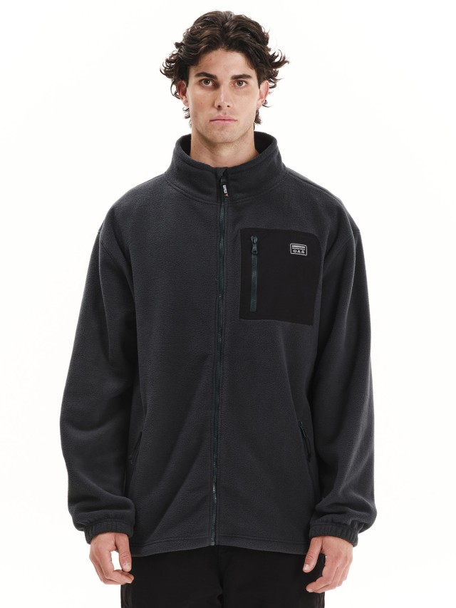 Emerson Mens Full Zip Fleece Ανδρική Ζακέτα Fleece Πράσινο