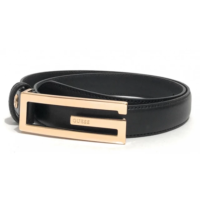 Guess Adjustable Pant Belt Γυναικεία Ζώνη Μαύρη