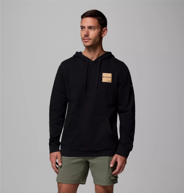 Columbia Trek™ Hoodie Ανδρικό Φούτερ Μαύρο
