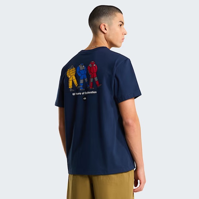 The North Face M Tnf Cel Rx Ss Tee Summit Navy Ανδρική Μπλούζα Μπλε