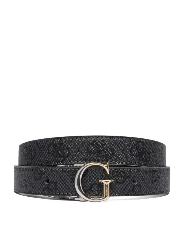 Guess Adjustable & Rev Pant Belt H25 Γυναικεία Ζώνη Ανθρακί