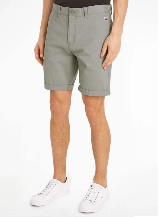 Tommy Hilfiger Tjm Scanton Short Ανδρική Βερμούδα Chino Λαδί