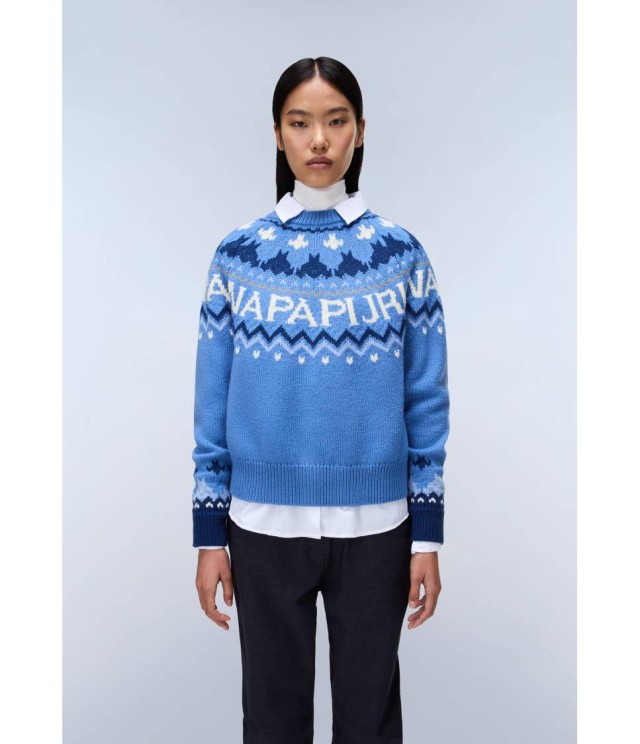 Napapijri D-Fiames C W Riviera B3e Γυναικείο Πλεκτό Multi color