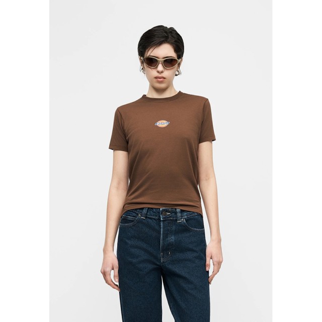 Dickies Maple Valley Reg Tee W Γυναικεία Μπλούζα Καφέ
