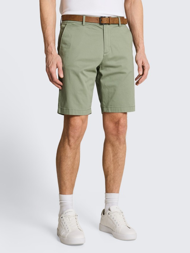 Tom Tailor Regular Chino Short Ανδρική Βερμούδα Chino Πράσινη