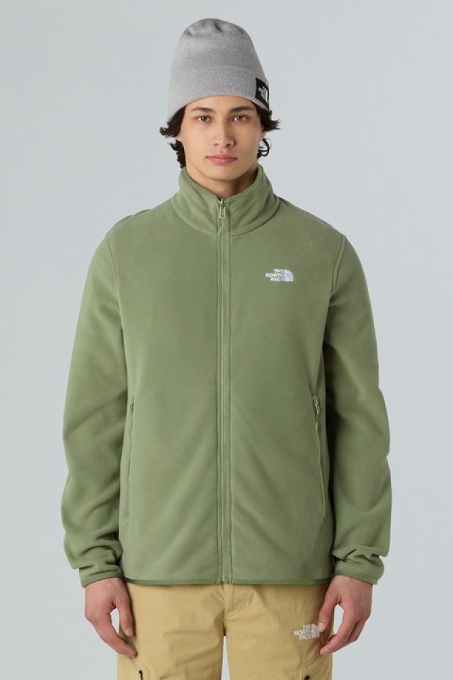 The North Face M Glacier Fleece Jacket Ανδρική Ζακέτα Fleece Πράσινη