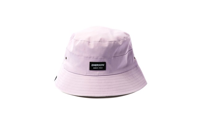 Emerson Unisex Bucket Hat Καπέλο Διπλης Οψης Μωβ-Λευκό