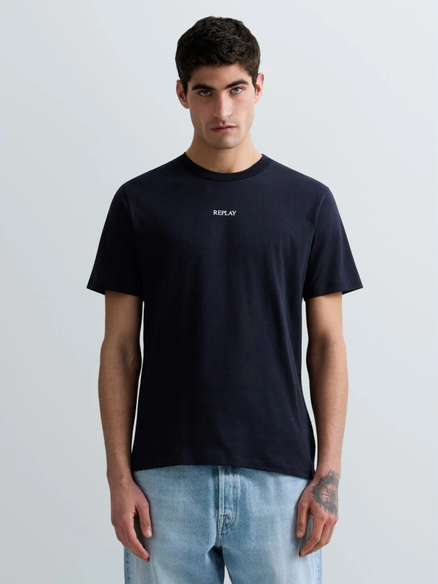 Replay Ανδρική Μπλούζα Μπλε