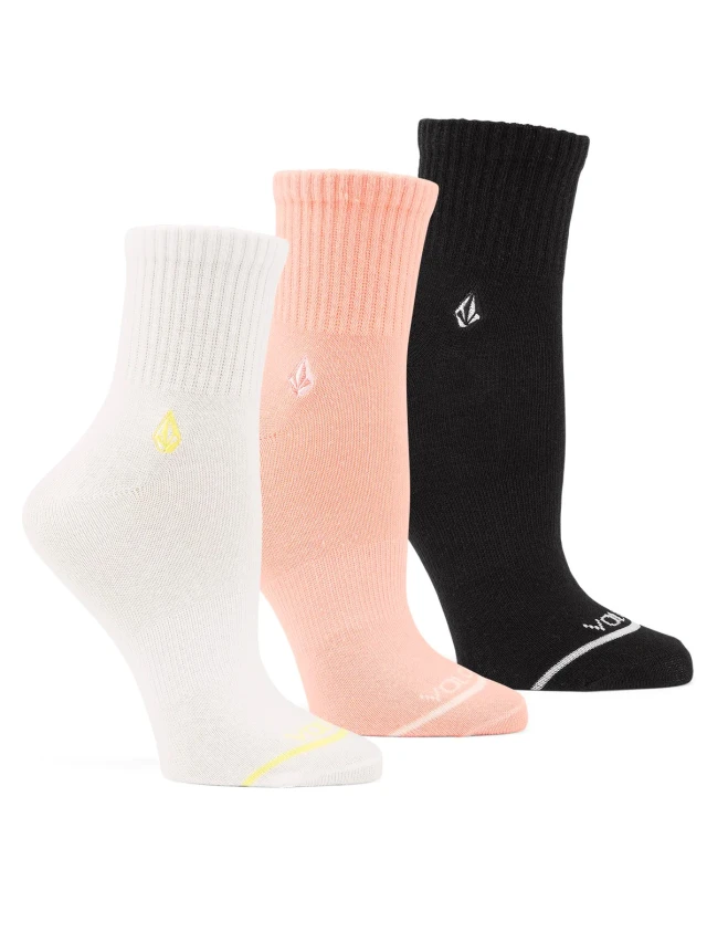 Volcom Fa The New Crew 3pk Κάλτσες Multi