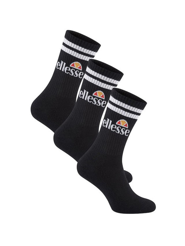 Ellesse Pullo 3pk Socks Κάλτσες Μαύρες