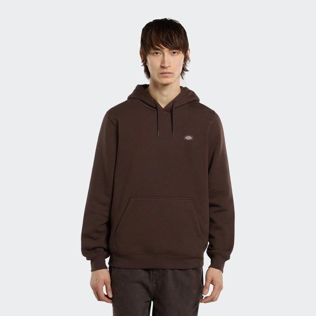 Dickies Oakport Quarter Zip Ανδρικό Φούτερ Καφέ