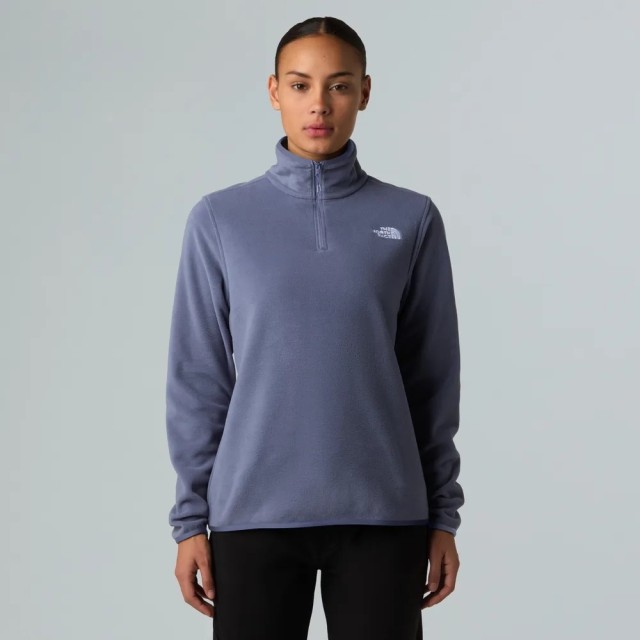 The North Face W Glacier Fleece 1/4 Zip Jacket Γυναικεία Fleece Μπλε