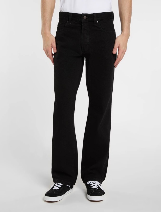 Dickies 983 Regular Straight Jean Black Ανδρικό Παντελόνι Τζιν Μαύρο