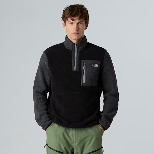 The North Face M Yumiori 1/4 Zip Ανδρικό Fleece Μαύρο