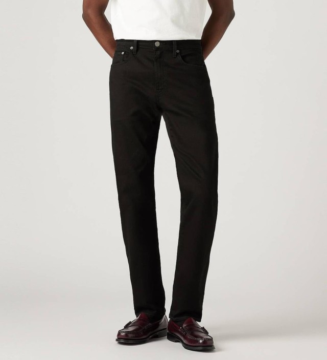 Levis 502™ Taper Blacks Ανδρικό Παντελόνι Τζιν Μαύρο
