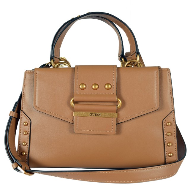 Guess Greta Girlfriend Satchel Γυναικεια Τσαντα Ταμπα