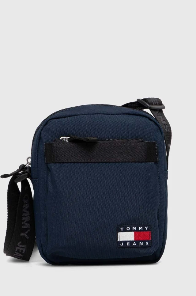 Tommy Hilfiger Tjm Daily Reporter Ανδρική Τσάντα Μπλε