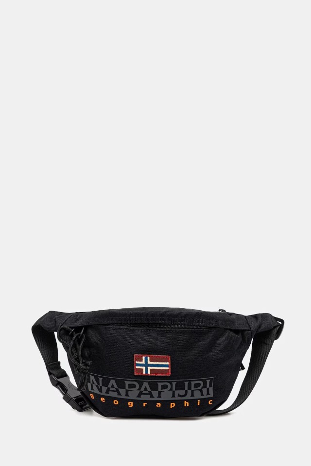 Napapijri Hering Wb 4 Black Beauty Τσαντακι Μέσης Μαύρο