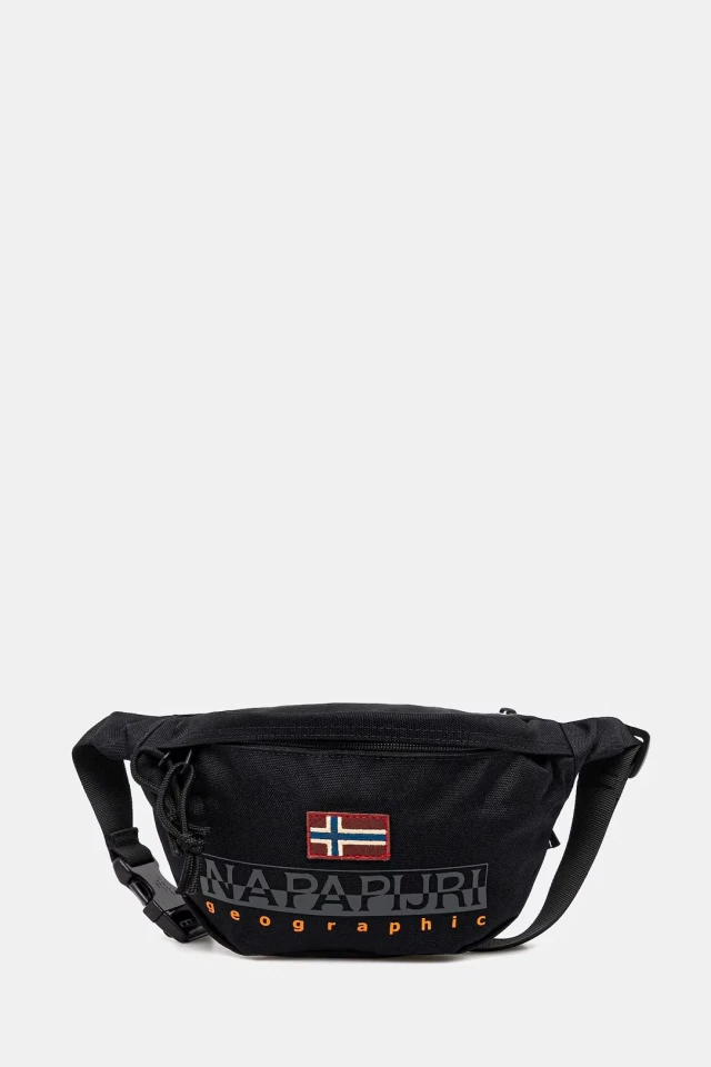 Napapijri Hering Wb 4 Black Beauty Τσαντακι Μέσης Μαύρο
