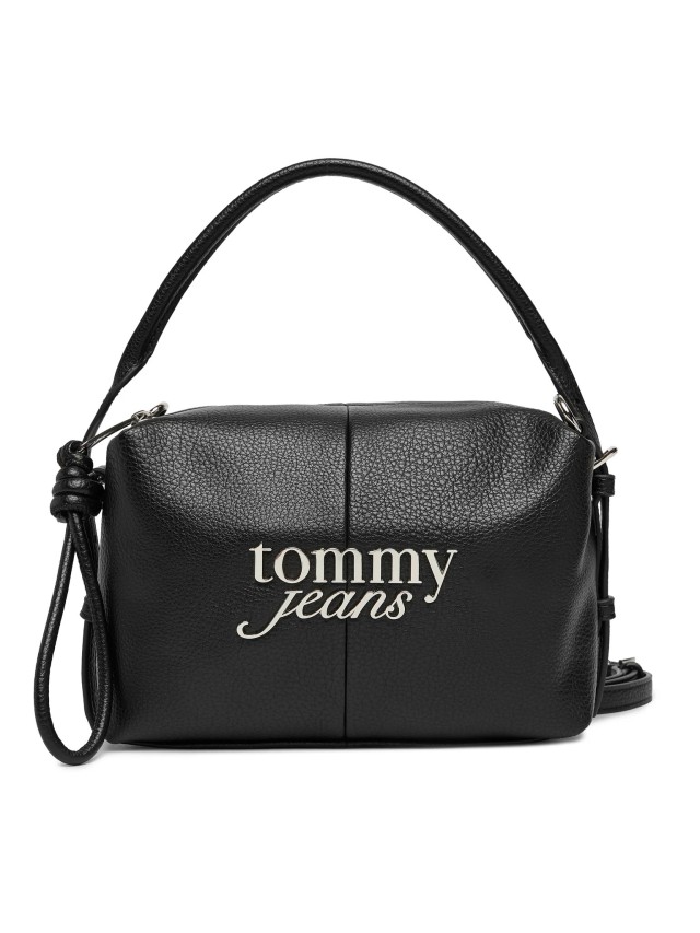 Tommy Hilfiger Tjw Bold Camera Bag Γυναικεία Τσάντα Μαύρη
