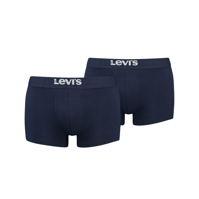 Levis Men Solid Basic Trunk Organic Co 2p Ανδρικά Εσώρουχα Μπλε