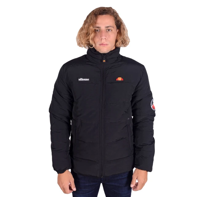 Ellesse Nebula Jacket Ανδρικο Μπουφαν Μαυρο
