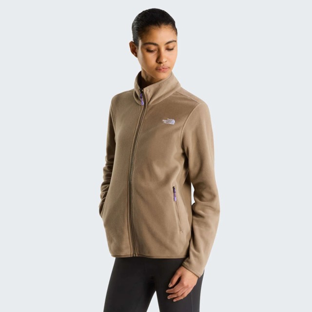 The North Face W glacier fleece jacket garnet Γυναικεια Ζακετα Fleece Μπεζ