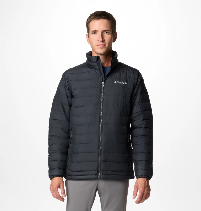 Columbia Powder Lite™ II Jacket Ανδρικό Μπουφάν Μαύρο