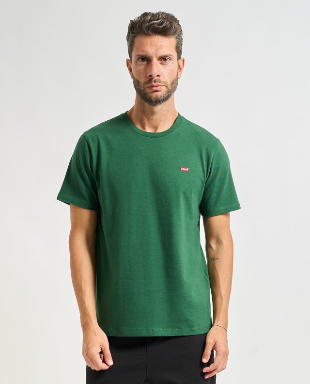 Levis SS Original Hm Tee Greens Dark Green Ανδρικη Μπλουζα Πρασινη