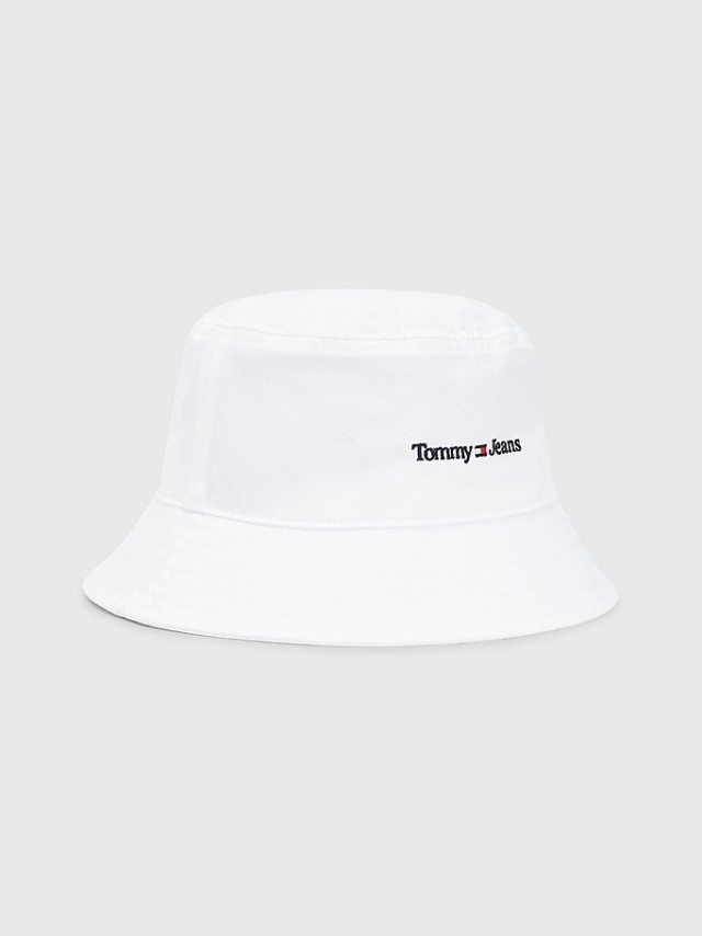 Tommy Hilfiger Tjm Sport Bucket Hat Καπέλο Λευκό