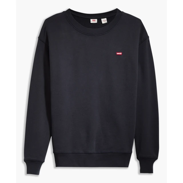 Levis Standard Crew Caviar Γυναικεια Φουτερ Μαυρη