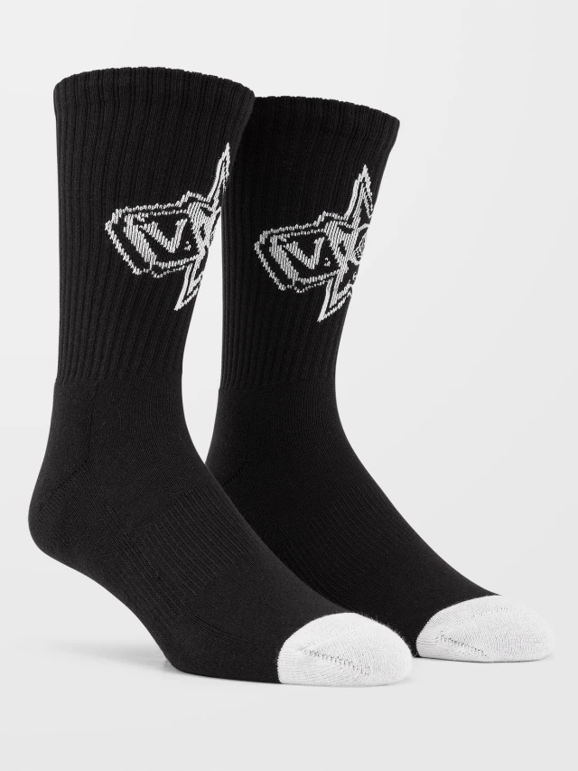 Volcom Fa V Ent Noa Deane Sock Κάλτσες Μαύρες