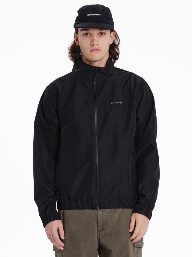 Emerson Mens Bomber Jacket Ανδρικό Μπουφάν Μαύρο