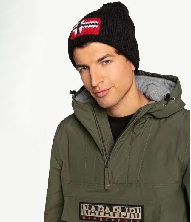 Napapijri Semiury 3 Σκουφοσ Μαυρο