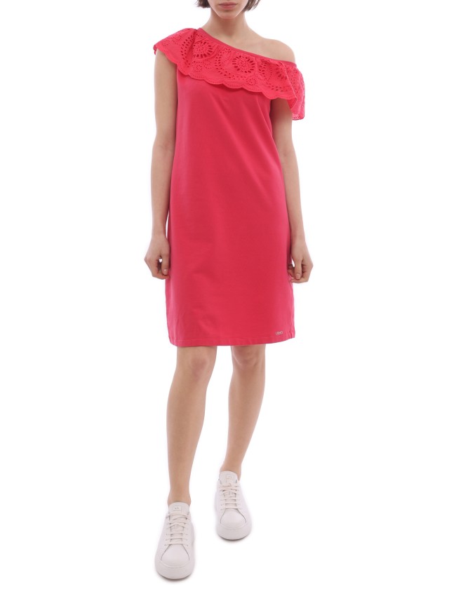 Γυναικείο Βαμβακερό Κοραλι Φόρεμα Liu Jo