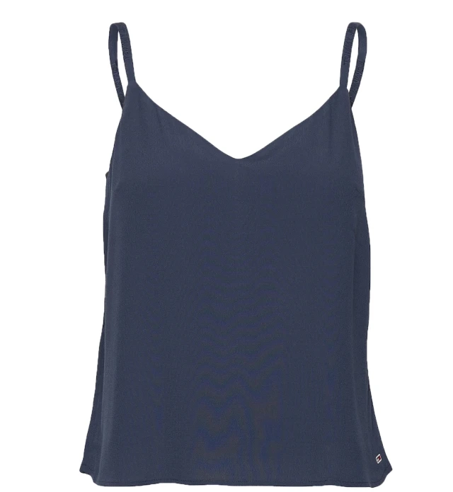 Tommy Hilfiger Tjw Essential Cami Top Γυναικεια Μπλουζα Μπλε