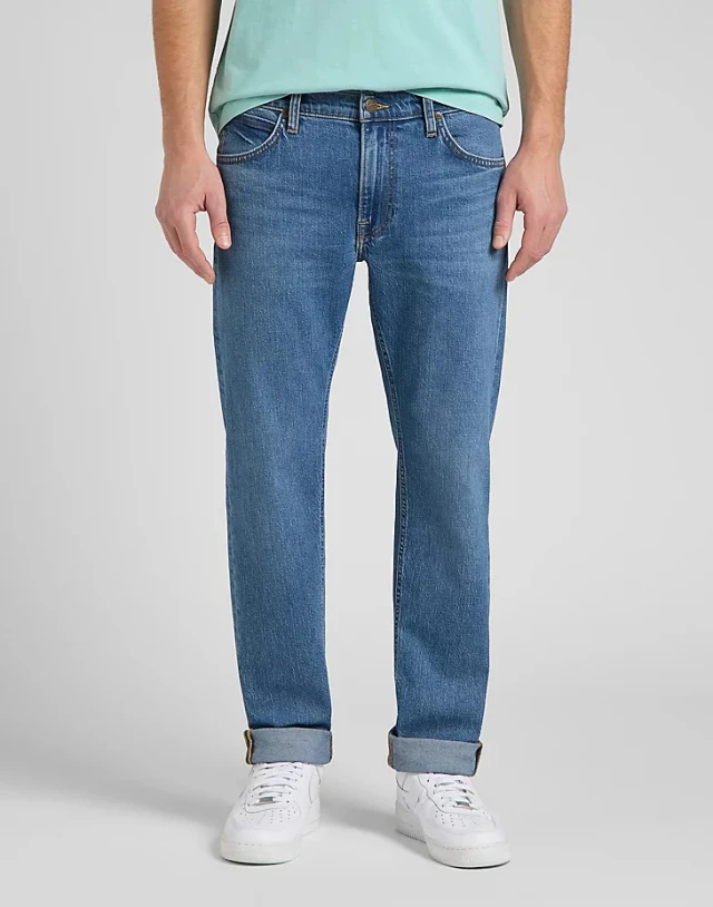 Lee Daren Zip Fly Lt Used Alton Ανδρικο Παντελονι Τζιν