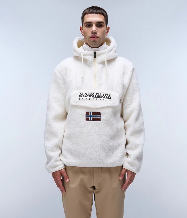 Napapijri T-Burgeecurly beige dimity Ανδρικό Fleece Μπεζ