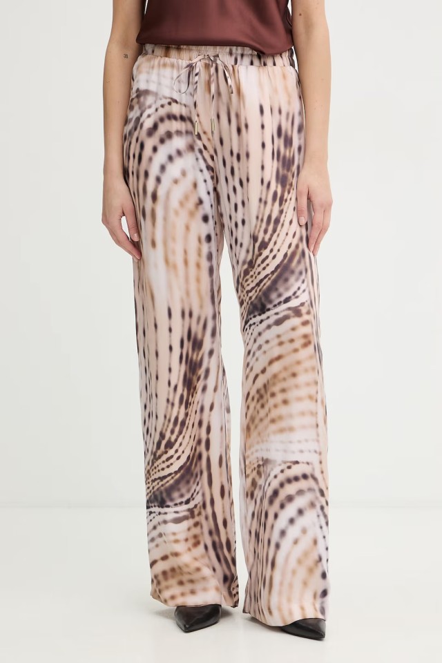 Guess Dalia Fluid Jogger Pant Γυναικεία Παντελόνα Μπεζ